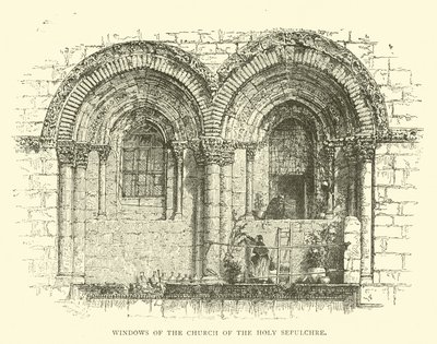 Janelas da Igreja do Santo Sepulcro de English School