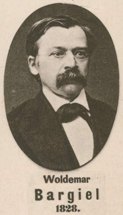 Woldemar Bargiel (gravura) de English School