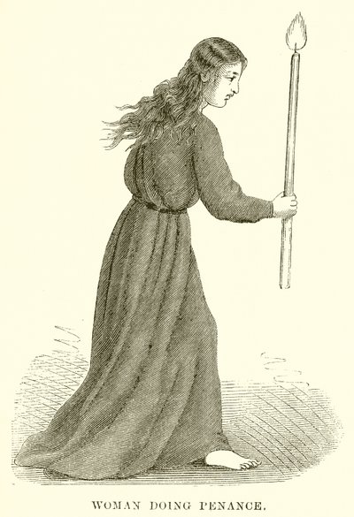 Mulheres fazendo penitência de English School