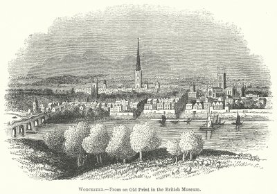 Worcester (gravura) de English School
