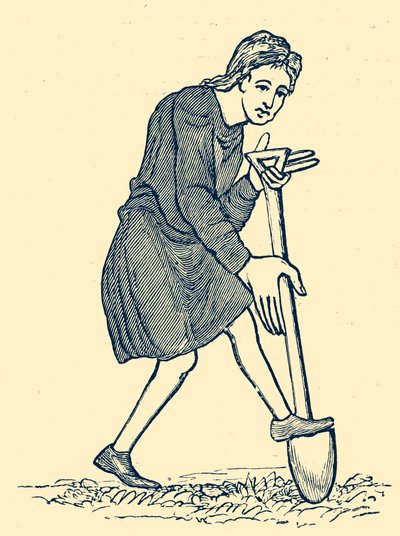 Trabalho em Inglaterra no século XI: Escavação, de 
