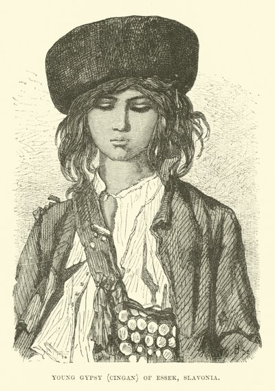 cigana Young, cing de Essek, Eslavônia de English School
