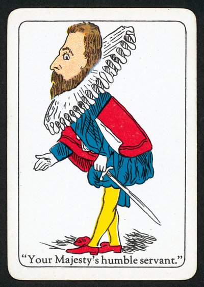 O Humilde Servo de Vossa Majestade (cor litho) de English School