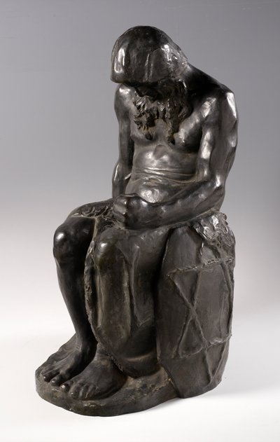 Messias (bronze) de Enoch Henryk Glicenstein