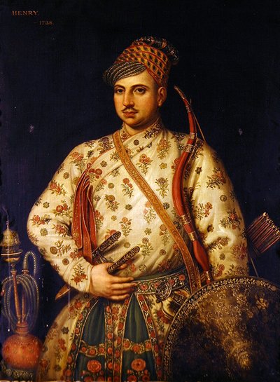 Retrato de um Príncipe Moghul de Enoch Seeman