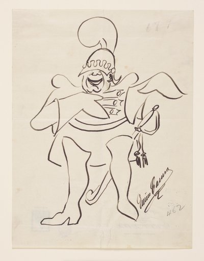 Enrico Caruso como Don José em "Carmen" de Enrico Caruso