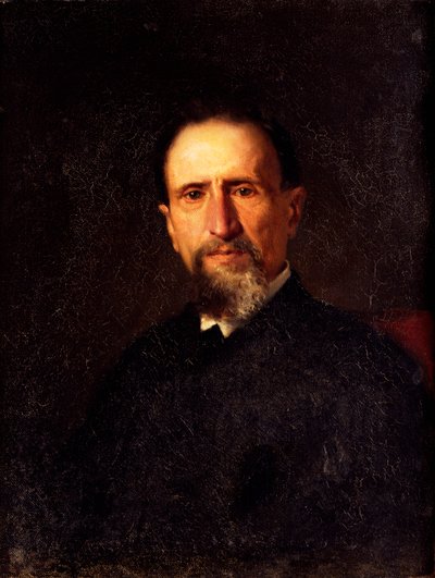 Retrato do engenheiro Antonio Magni (óleo sobre tela) de Enrico Crespi