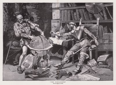 "The Buccaneers" (gravura) de Enrique Serra
