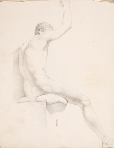 Primeiro caderno de esboços com 36 desenhos de Erasmus von Engert
