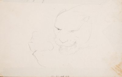 Segundo sketchbook com 9 desenhos de Erasmus von Engert