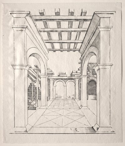 Um pórtico. de Erhard Schon