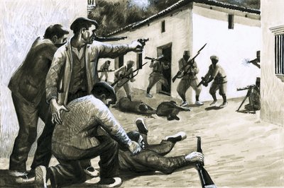 Soldados da Guerra Civil Espanhola de Eric Parker