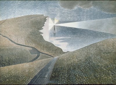 Beachy Head, 1939 (aquarela) de Eric Ravilious