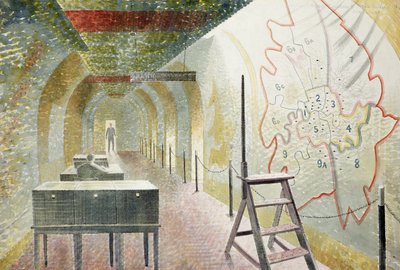 No 1 Map Corridor de Eric Ravilious
