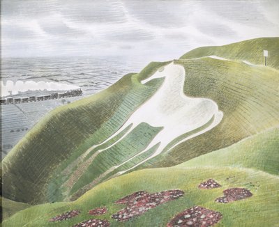Cavalo westbury de Eric Ravilious