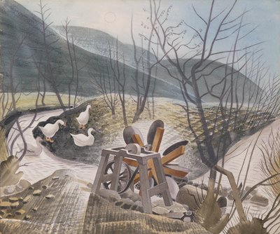 Roda d&39;água, 1938 de Eric Ravilious