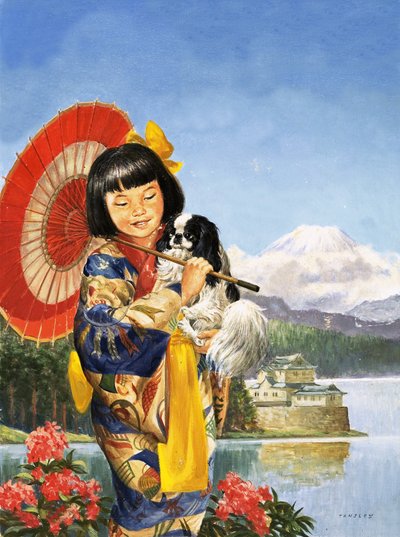 Chin-Chin japonês de Eric Tansley
