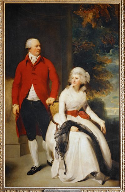 Sr. e Sra. John Julius Angerstein, banqueiro ... de Erich Lessing