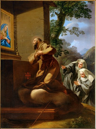 São Francisco de Paula em êxtase - São Francisco de Paula em êxtase ... de Erich Lessing