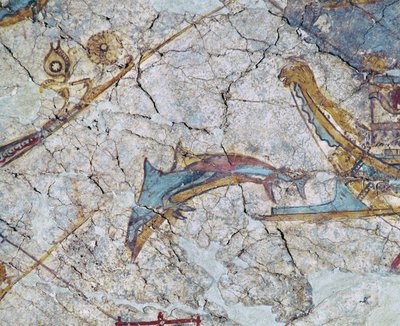 Proa de navio e golfinho de Erich Lessing