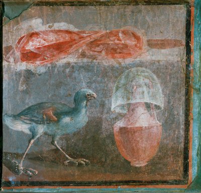 Natureza morta com frango de Erich Lessing