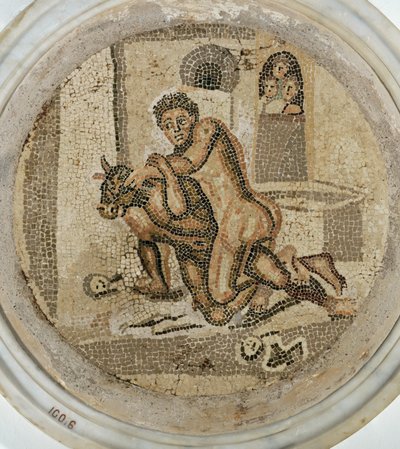 Teseu luta contra o minotauro, Tondo de Erich Lessing