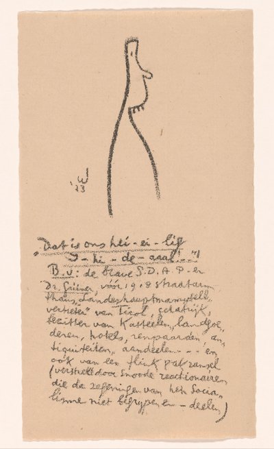figura de caricatura Idealistas II e Notas Adicionais (título original da série) de Erich Wichmann