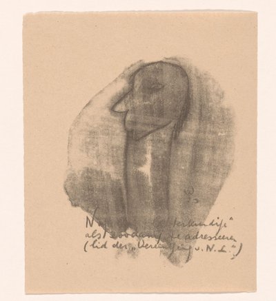 Caricatura de um homem de letras Idealistas II e Notas Adicionais (título original da série) de Erich Wichmann