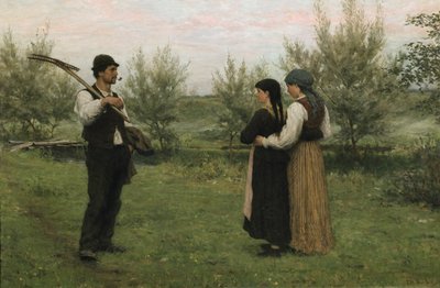 Um encontro de Erik Theodor Werenskiold