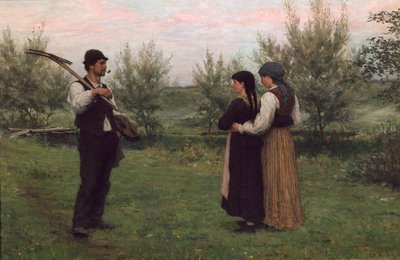 Um encontro de Erik Theodor Werenskiold