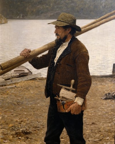 Pescador de Erik Theodor Werenskiold