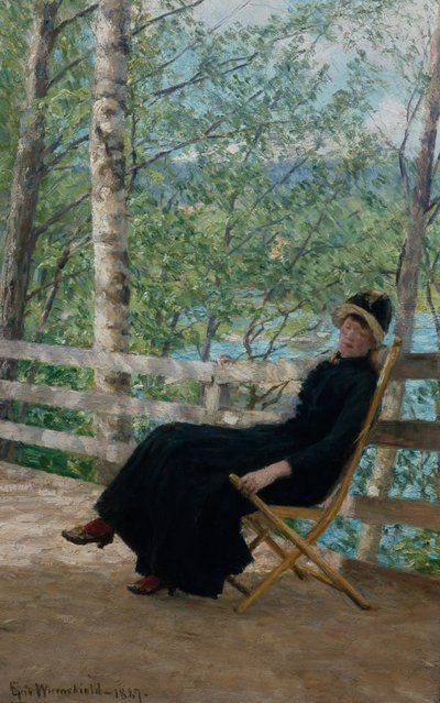 Na sombra de Erik Theodor Werenskiold