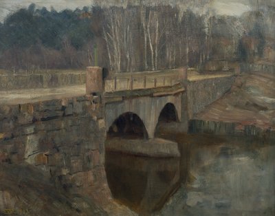 Ponte de Lysaker de Erik Theodor Werenskiold