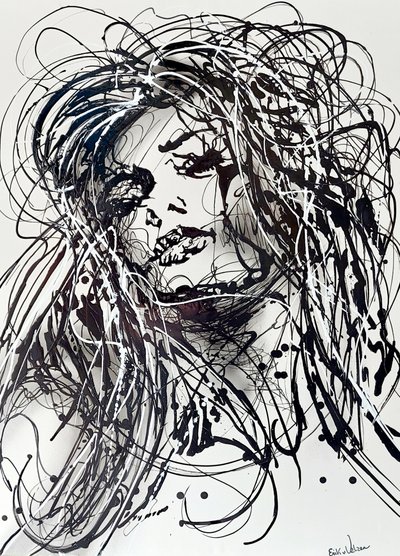 Mulher Expressiva de Erik Van Velzen