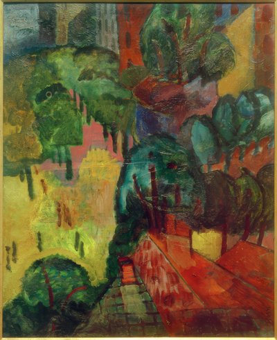 Paisagem urbana parisiense de Erma Bossi