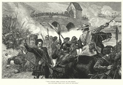 The Battle Of Bothwell Bridge (gravura) de Ernest (after) Crofts