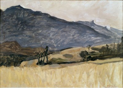 Paisagem do Valais de Ernest Bieler