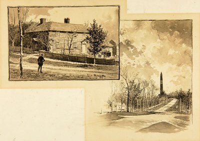 Casa/Monumento no bosque de Ernest C. Peixotto