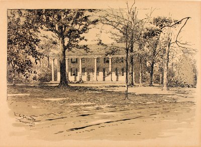 Saratoga. Casa do General Schuyler de Ernest C. Peixotto