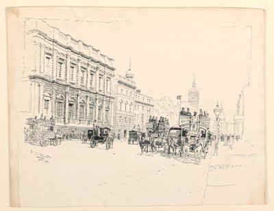 The Banqueting Hall, Whitehall, Londres de Ernest Clifford Peixotto