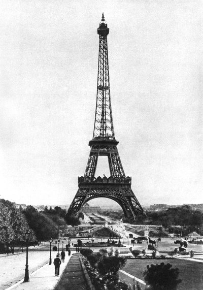 A Torre Eiffel de Trocadero, Paris, 1931. de Ernest Flammarion