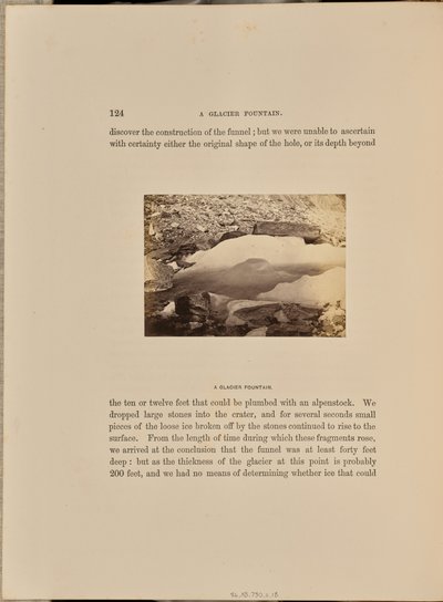Uma fonte glaciar de Ernest H. Edwards