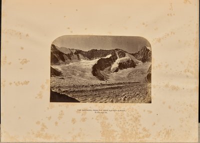 O Nesthorn a partir do Glaciar Ober Aletsch de Ernest H. Edwards