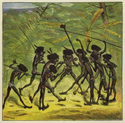 Parlamento ashanti de Ernest Henry Griset