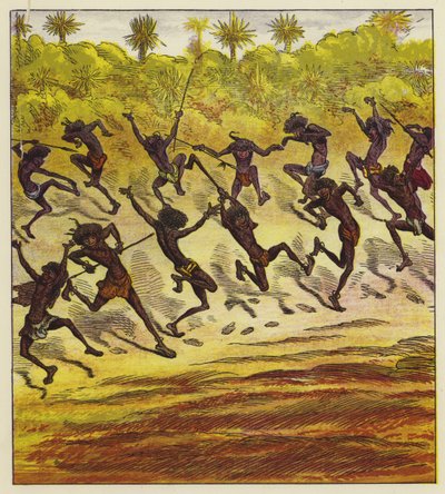 Canibais dançando de Ernest Henry Griset