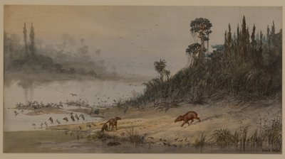 Paisagem, 1871 de Ernest Henry Griset