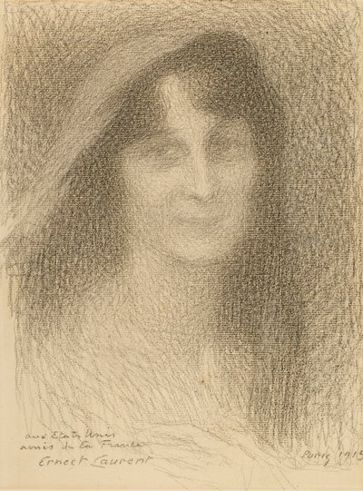 Cabeça feminina de Ernest Joseph Laurent