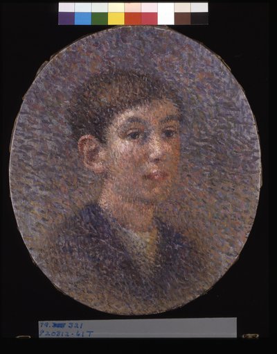 Retrato de um rapaz, data desconhecida (óleo sobre tela) de Ernest L. Bonnotte