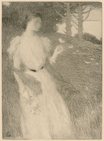 Noite em outubro, c. 1898. de Ernest Laurent