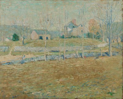 Uma quinta abandonada de Ernest Lawson